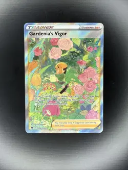 Pokemon TCG Gardenia's Vigor Ultra Rare Crown Zenith: Galarian Gallery GG61/GG70 - Image 1