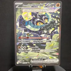 Pokemon TCG Cornerstone Mask Ogrepon ex SIR 215/167 Twilight Masquerade SV06 - Image 1