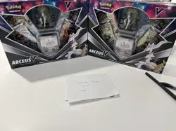 [2x] Sealed Pokemon Arceus V Figure Collection (Cosmic Eclipse; Blastoise pack+) - Image 1