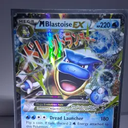 Pokemon TCG M Blastoise EX Ultra Rare Holo Generations 18/83 HP220 - Image 1