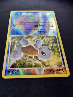 SQUIRTLE 2007 Pokemon TCG Secret Wonders 112/132 REVERSE HOLO LP FREE SHIP - Image 4