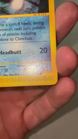 Pokemon TCG - Chinchou Aquapolis 70/147 Regular - Near Mint - Image 2