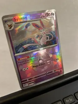 Pokemon Sylveon (Poke Ball Pattern) 040/131 Sv: Prismatic Evolutions Holo EN NM - Image 2