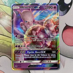 Pokemon TCG Mewtwo GX SM Black Star Promo SM196 Promo - Image 1