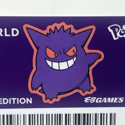 Pokemon 30 Year Anniversary Level 3 EB Games Membership Card Gengar - Image 1