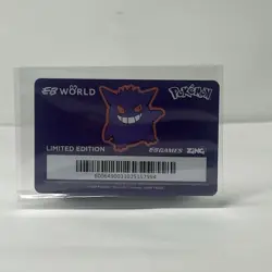 Pokemon 30 Year Anniversary Level 3 EB Games Membership Card Gengar - Image 5