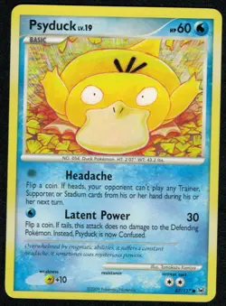Psyduck 87/127 Common LP Pokemon Card HQ Scan - Image 1