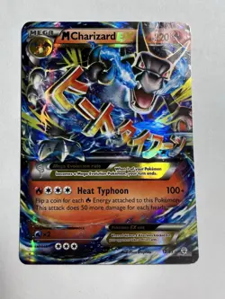 Pokemon TCG Mega M Charizard-EX Holo Ultra Rare Card 12/83 LP Condition - Image 1