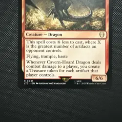 Cavern Hoard Dragon Commander Lord of the Rings: Tales of Middle-Earth Regular - Image 2