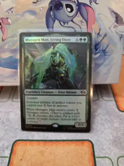 Mutagen Man, Living Ooze - Foil - TMNT - TMT - NM - MTG - 0124 - Ships now! - Image 1