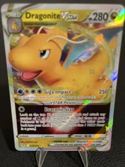 Dragonite VSTAR 050/078 Pokemon Go NM Full Art Ultra Rare Pokemon Card - Image 1