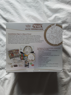 Brand New & Sealed Pokemon Sword & Shield Brilliant Stars Elite Trainer Box - Image 2