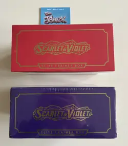 Pokemon TCG Scarlet and Violet Base Set Elite Trainer Box Bundle ETB - Image 4