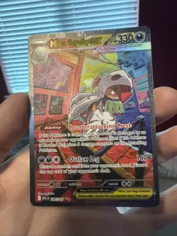 Mega Scrafty EX 285/217 Ascended Heroes Special Illustration Rare Pokemon TCG NM - Image 1