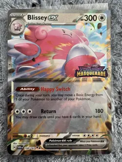 Pokemon TCG Snorlax and Blissey ex Stamped Promo Cards and Jumbo Snorlax NM - Image 2