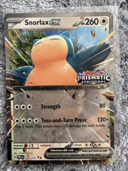 Pokemon TCG Snorlax and Blissey ex Stamped Promo Cards and Jumbo Snorlax NM - Image 4