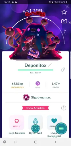 Pokemon Go Shiny Gigantamax Garbodor - Pokemon Go Shiny Gigadynamax Deponitox - Image 2