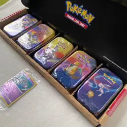 Pokemon TCG Kanto Power Mini Tins 5 Pack Amazon Bundle - Brand New ✅ - Image 4