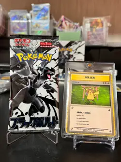 Pokemon Japanese Black Bolt Booster Pack SV11B Random Pack - New Factory Sealed - Image 1