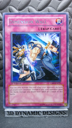 | Yugioh Dimension Wall CRV-EN059 1st Edition Cybernetic Revolution LP 🔥 | - Image 1