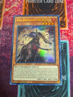 Yu-Gi-Oh! Tri-Brigade Fraktall PHRA-EN008 Ultra Rare 1st Edition Near Mint - Image 1