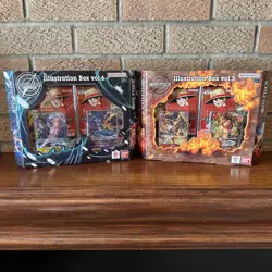 One Piece TCG Illustration Box Vol 5 and Vol 6 BUNDLE SEALED - Image 1
