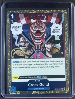 Cross Guild (Reprint) #OP09-057 Starter Deck 25: BLUE Buggy 250001 - Image 1