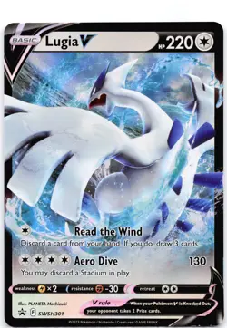 Lugia V SWSH301 Holofoil SWSH: Sword & Shield Promo Cards - Image 1