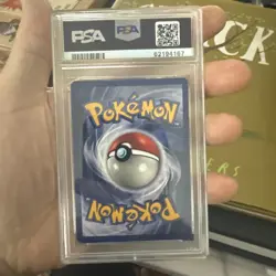 1999 Pokemon Jungle Vaporeon 1st Edition Non-Holo Card PSA 6 #28 EX MT - Image 4