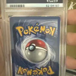 1999 Pokemon Jungle Vaporeon 1st Edition Non-Holo Card PSA 6 #28 EX MT - Image 5