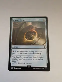 Arcane Signet Universes Beyond: Doctor Who Regular MTG - Image 1