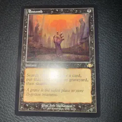 MTG Entomb - Retro Frame, NM-Mint, English Dominaria Remastered - Image 1
