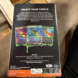 Commander Deck "Turtle Power" Teenage Mutant Ninja Turtles TMT MTG IN HAND - Image 2