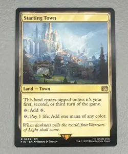 MTG - Starting Town | Final Fantasy | R 0289 - Image 1