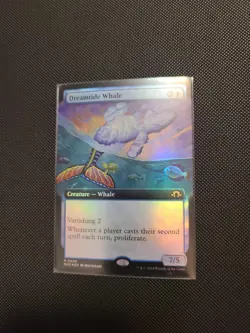Dreamtide Whale (Extended Art) 450 R Modern Horizons 3 NM MTG Foil - Image 1