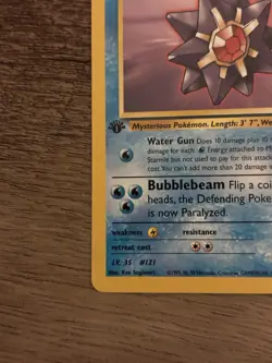 Pokemon TCG Misty's Starmie Gym Heroes 56/132 1st Ed Uncommon Stage 1 80 HP Reg… - Image 3