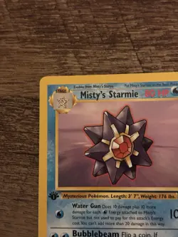 Pokemon TCG Misty's Starmie Gym Heroes 56/132 1st Ed Uncommon Stage 1 80 HP Reg… - Image 4