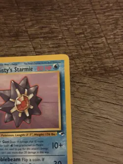 Pokemon TCG Misty's Starmie Gym Heroes 56/132 1st Ed Uncommon Stage 1 80 HP Reg… - Image 5