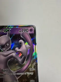 Mewtwo GX 39/73 Shining Legends Holo Pokemon Card - Image 3
