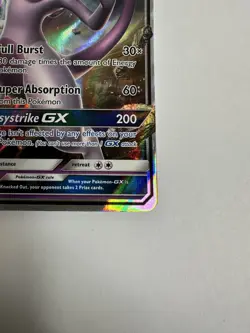 Mewtwo GX 39/73 Shining Legends Holo Pokemon Card - Image 4