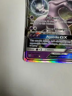 Mewtwo GX 39/73 Shining Legends Holo Pokemon Card - Image 5