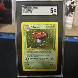 1999 Pokemon TCG Jungle 31/64 Vileplume Holo SGC 5 - Image 1