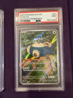 🔥 PSA 9 Promo Lot – Pikachu, Mimikyu & Snorlax | ETB Promos | Pokemon SVP 🔥 - Image 4