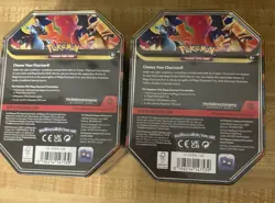 Pokemon Mega Charizard X And Y. Set of 2 Tins - Image 2
