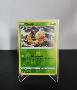 Pokemon TCG Weedle Champion's Path 002/073 Reverse Holo Common - Image 1