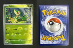 SNIVY 001/086 COMMON BLACK BOLT POKEMON POKEBALL HOLO NM - Image 3