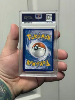 Pokemon Gengar Champion's Path Special Pin Coll. Holo Promo SWSH052 PSA 9 GERMAN - Image 2