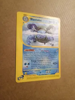 Pokemon Blastoise Expedition 37/165 Regular Rare - Image 2