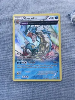 Pokemon TCG Gyarados Holo Rare XY Ancient Origins 21/98 Stage 1 130 HP 2015 - Image 1