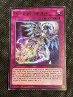 YuGiOh! - Dominus Impulse MZMU-EN126 Ultra Rare 1st Edition Near Mint - Image 1